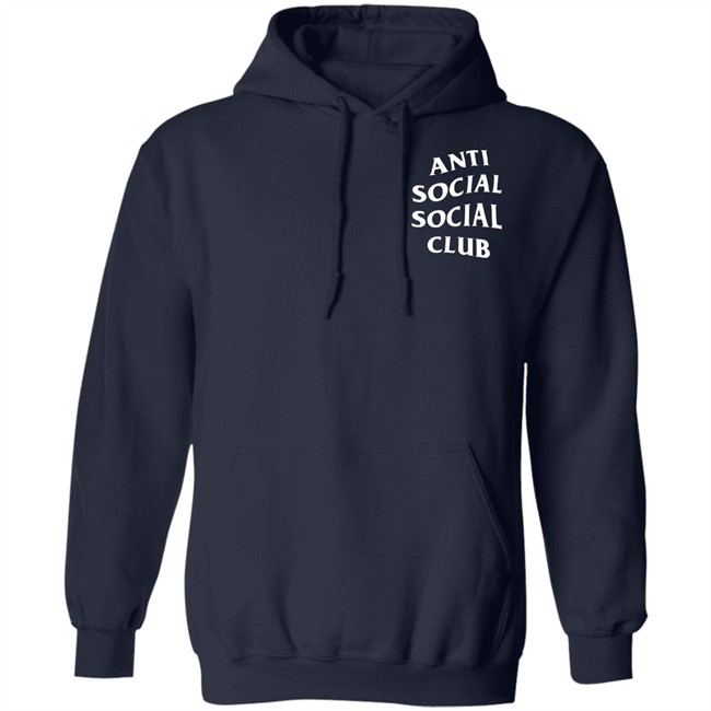Antisocialsocialclub Hoodie white Antisocialsocialclub Hoodie white