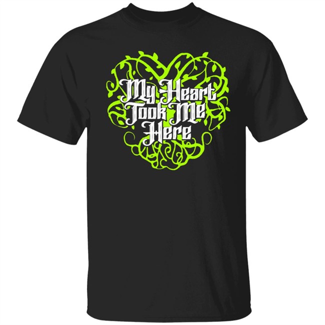 Sean Maguire's "My Heart Took Me Here" Tee Stands