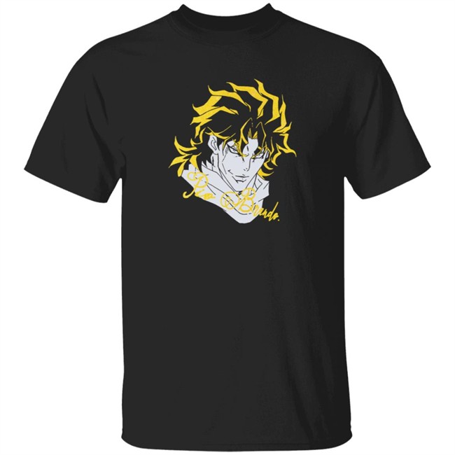 Dio Brando JoJo Faux Tour T Shirt
