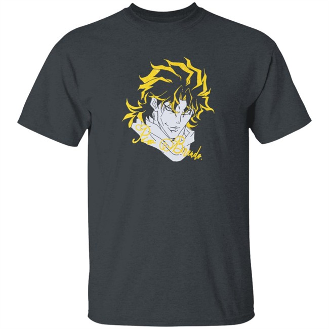 Dio Brando JoJo Faux Tour T Shirt Dio Brando JoJo Faux Tour T Shirt