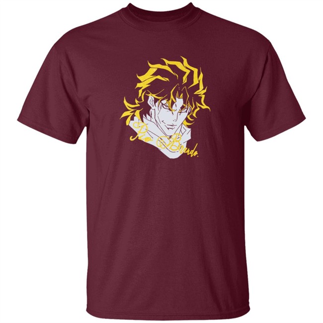 Dio Brando JoJo Faux Tour T Shirt Dio Brando JoJo Faux Tour T Shirt