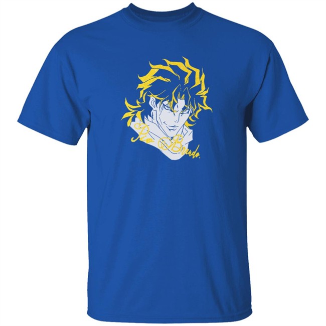 Dio Brando JoJo Faux Tour T Shirt Dio Brando JoJo Faux Tour T Shirt