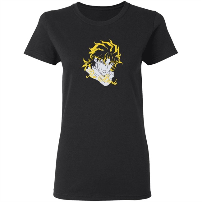 Dio Brando JoJo Faux Tour T Shirt Dio Brando JoJo Faux Tour T Shirt