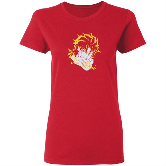 Dio Brando JoJo Faux Tour T Shirt Dio Brando JoJo Faux Tour T Shirt
