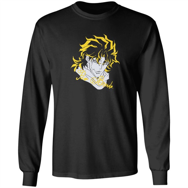 Dio Brando JoJo Faux Tour T Shirt Dio Brando JoJo Faux Tour T Shirt