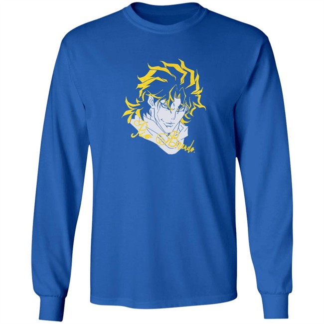 Dio Brando JoJo Faux Tour T Shirt Dio Brando JoJo Faux Tour T Shirt