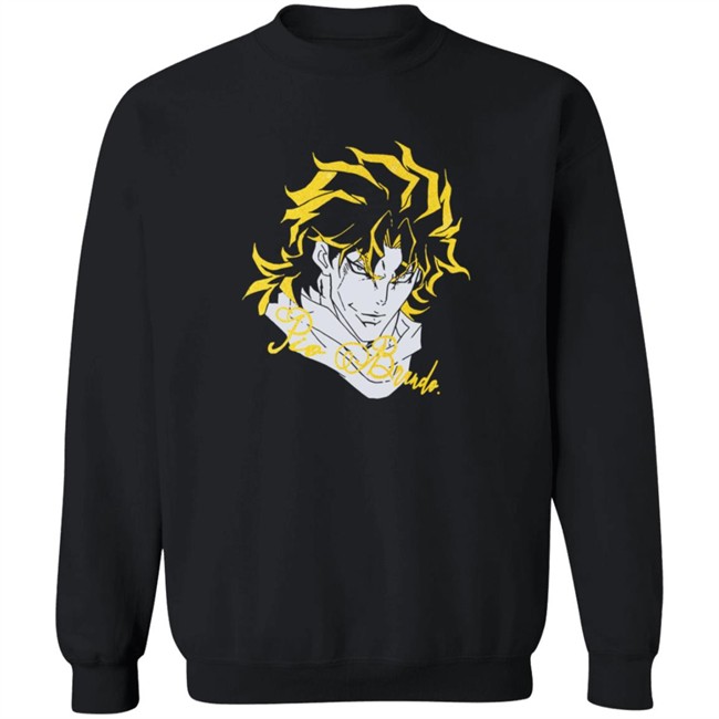 Dio Brando JoJo Faux Tour T Shirt Dio Brando JoJo Faux Tour T Shirt