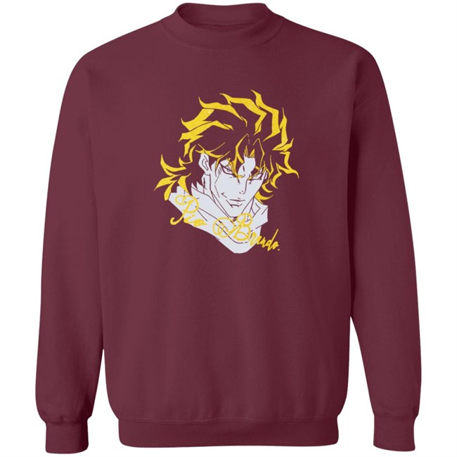 Dio Brando JoJo Faux Tour T Shirt Dio Brando JoJo Faux Tour T Shirt
