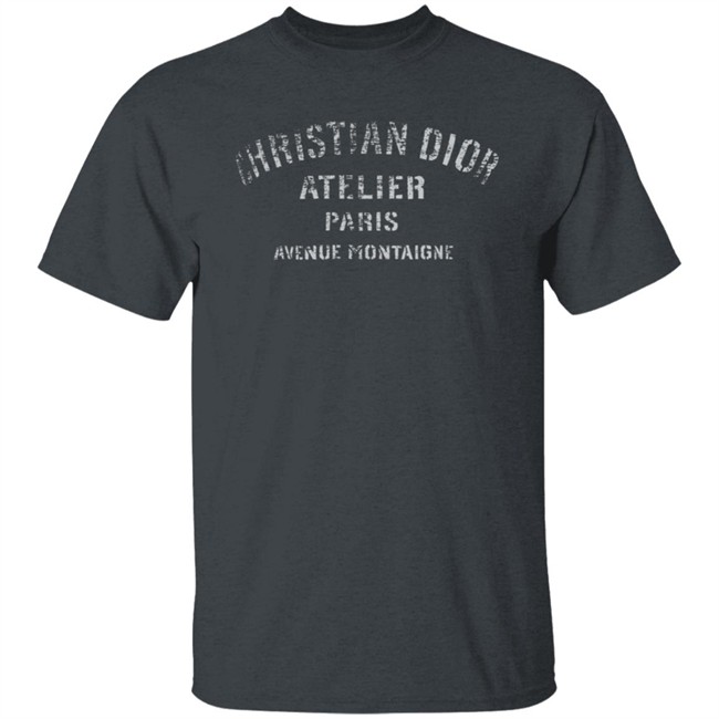 Christian Dior Atelier Avenue Montaigne T Shirt Christian Dior Atelier Avenue Montaigne T Shirt