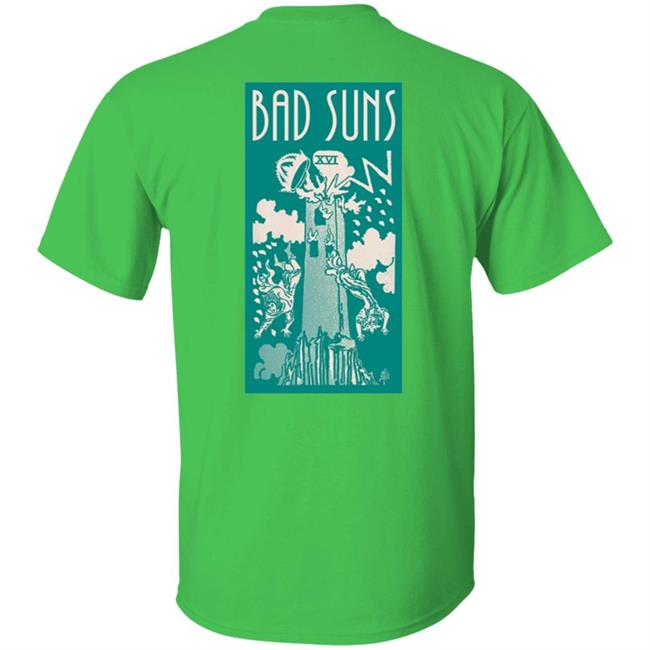 Bad Suns Merch Tower T Shirt Bad Suns Merch Tower T Shirt