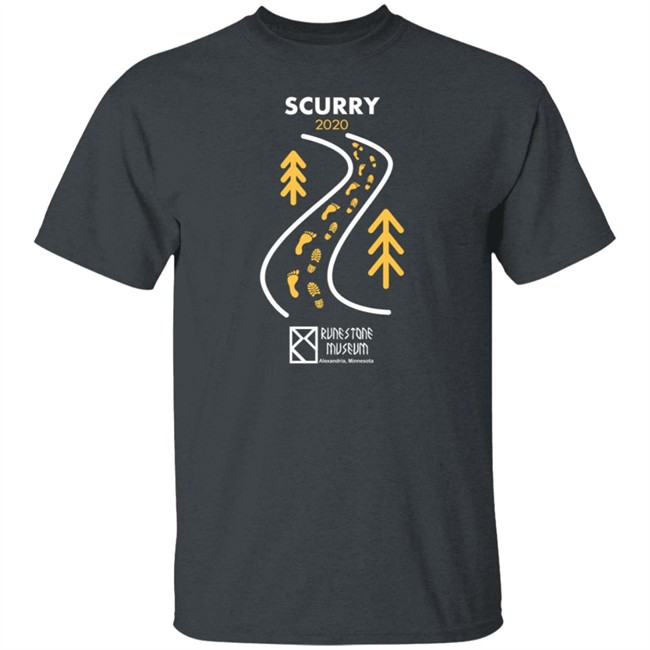 Runestone Museum's One Shoe Scurry T Shirt Runestone Museum's One Shoe Scurry T Shirt
