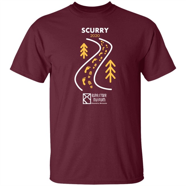 Runestone Museum's One Shoe Scurry T Shirt Runestone Museum's One Shoe Scurry T Shirt