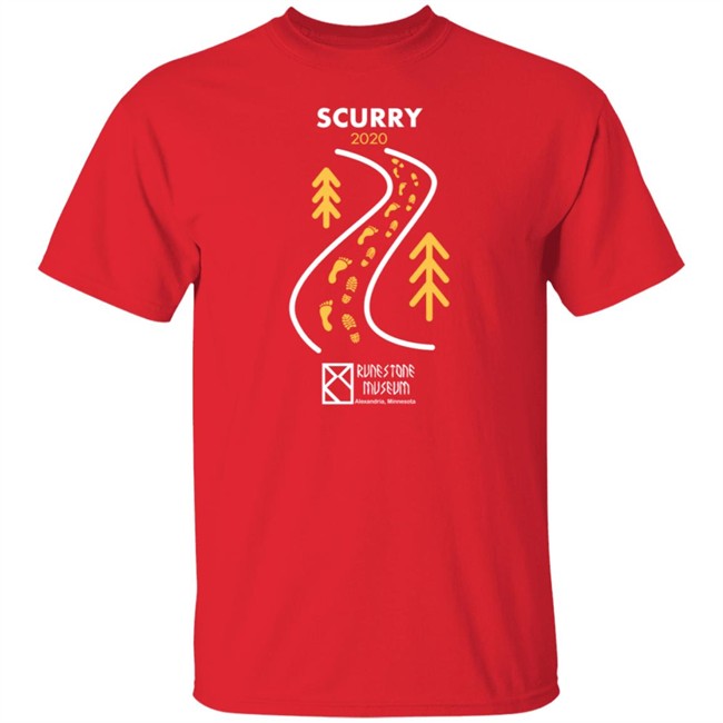 Runestone Museum's One Shoe Scurry T Shirt Runestone Museum's One Shoe Scurry T Shirt