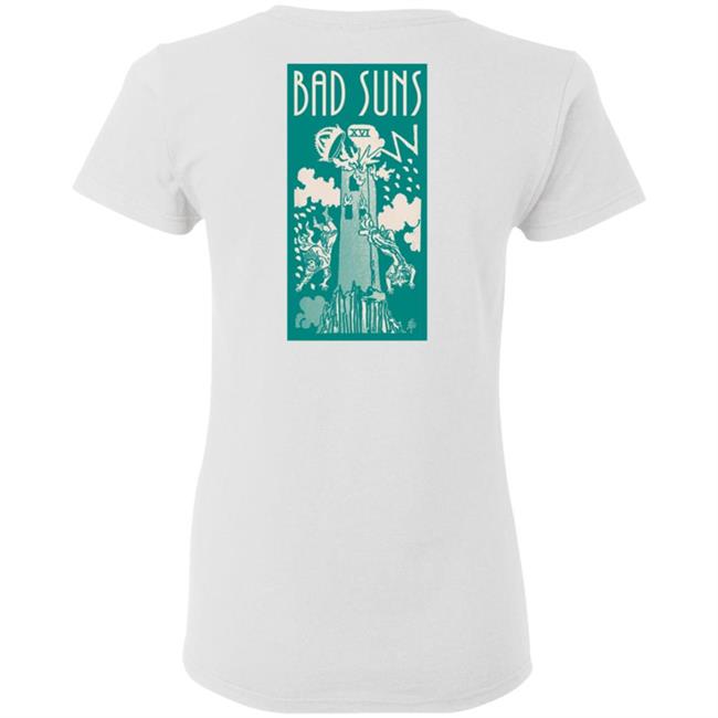 Bad Suns Merch Tower T Shirt Bad Suns Merch Tower T Shirt