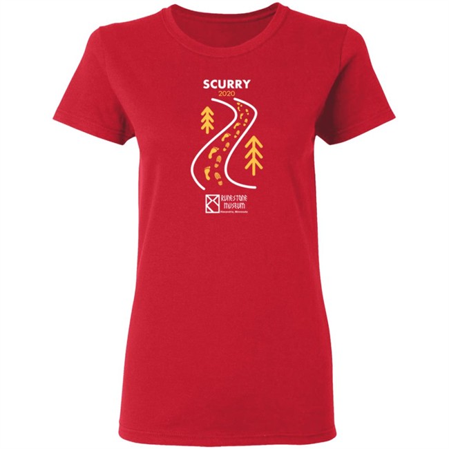Runestone Museum's One Shoe Scurry T Shirt Runestone Museum's One Shoe Scurry T Shirt