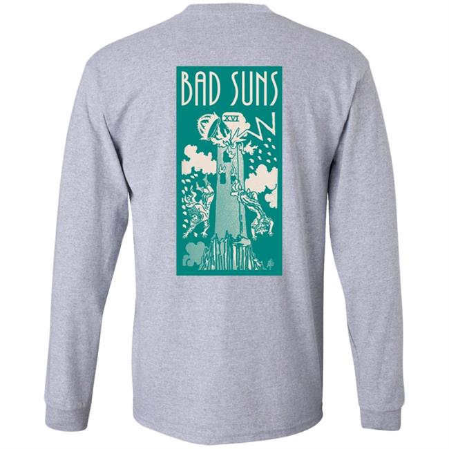 Bad Suns Merch Tower T Shirt Bad Suns Merch Tower T Shirt