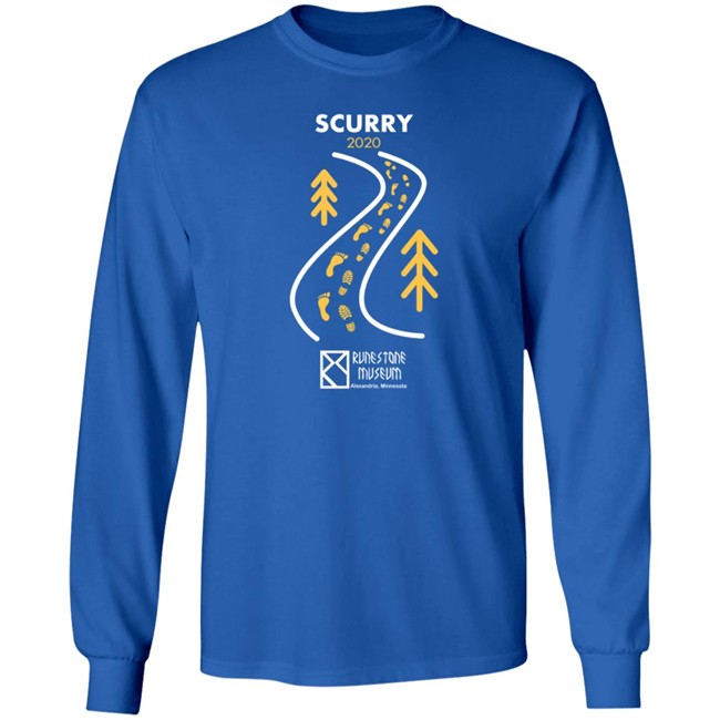 Runestone Museum's One Shoe Scurry T Shirt Runestone Museum's One Shoe Scurry T Shirt