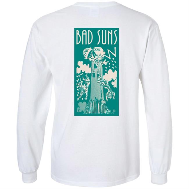 Bad Suns Merch Tower T Shirt Bad Suns Merch Tower T Shirt