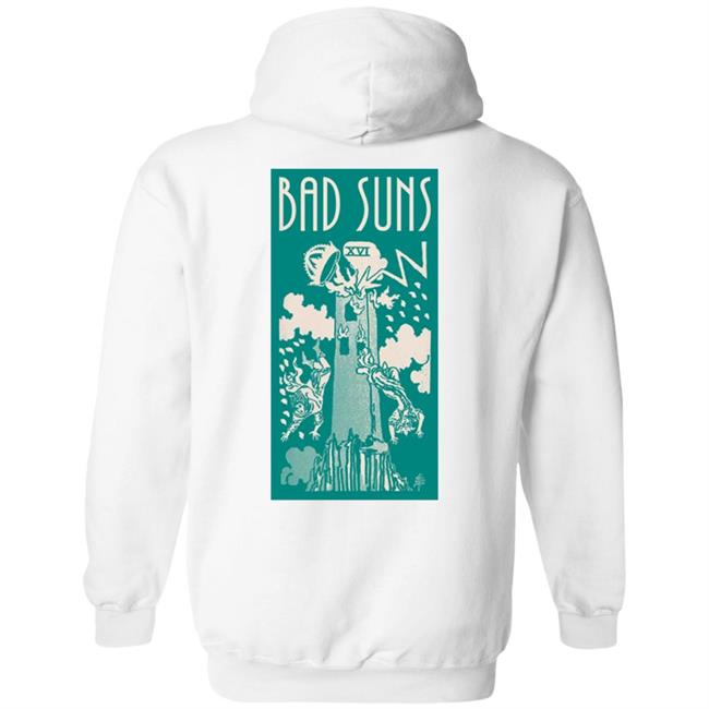 Bad Suns Merch Tower T Shirt Bad Suns Merch Tower T Shirt