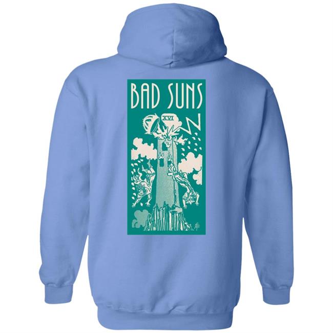 Bad Suns Merch Tower T Shirt Bad Suns Merch Tower T Shirt