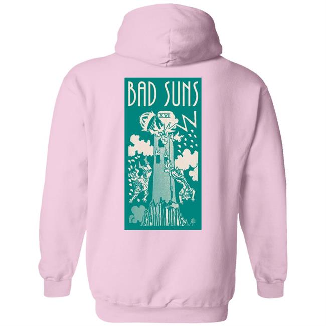 Bad Suns Merch Tower T Shirt Bad Suns Merch Tower T Shirt