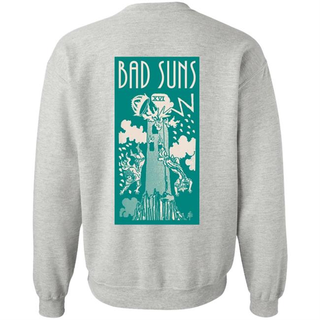 Bad Suns Merch Tower T Shirt Bad Suns Merch Tower T Shirt