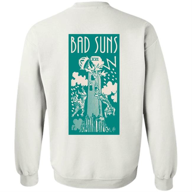 Bad Suns Merch Tower T Shirt Bad Suns Merch Tower T Shirt