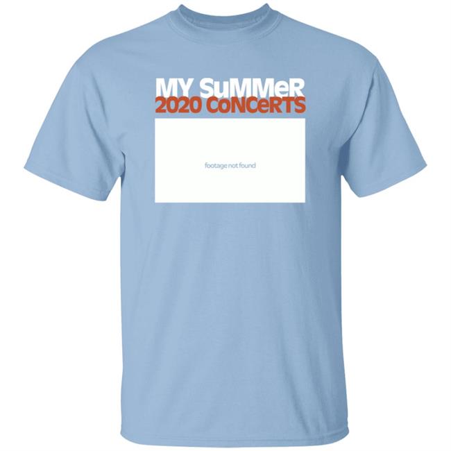 Consequence Shop Summer 2020 Concert T Shirt Consequence Shop Summer 2020 Concert T Shirt