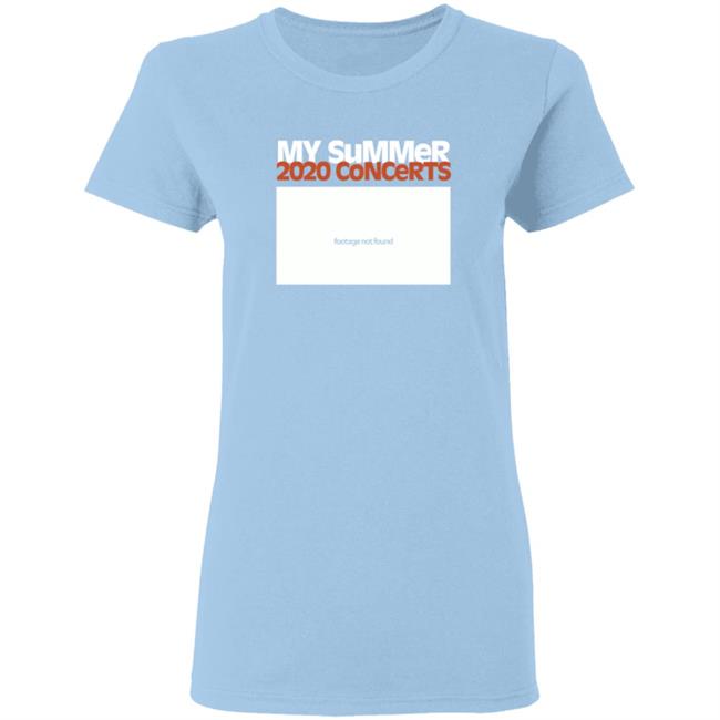 Consequence Shop Summer 2020 Concert T Shirt Consequence Shop Summer 2020 Concert T Shirt