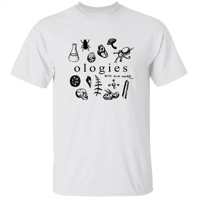 Ologies Merch Ologies Logo With Alie Ward Shirt