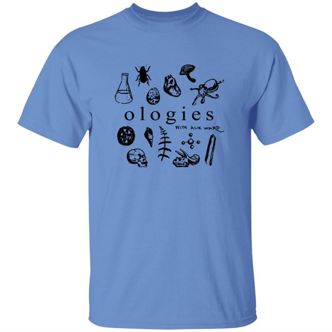 Ologies Merch Ologies Logo With Alie Ward Shirt Ologies Merch Ologies Logo With Alie Ward Shirt