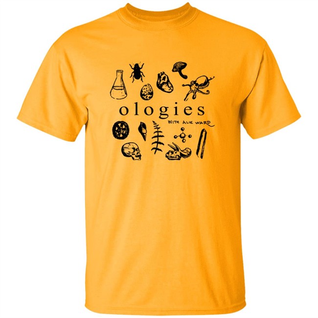 Ologies Merch Ologies Logo With Alie Ward Shirt Ologies Merch Ologies Logo With Alie Ward Shirt