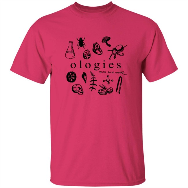 Ologies Merch Ologies Logo With Alie Ward Shirt Ologies Merch Ologies Logo With Alie Ward Shirt
