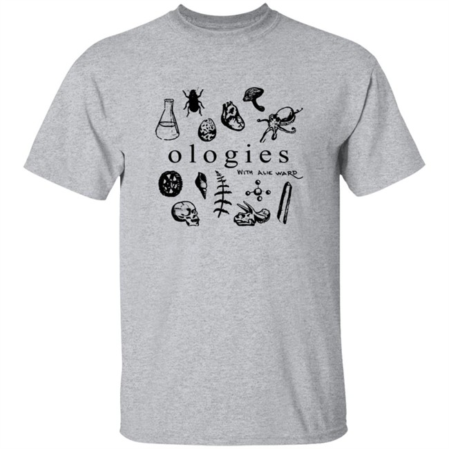 Ologies Merch Ologies Logo With Alie Ward Shirt Ologies Merch Ologies Logo With Alie Ward Shirt