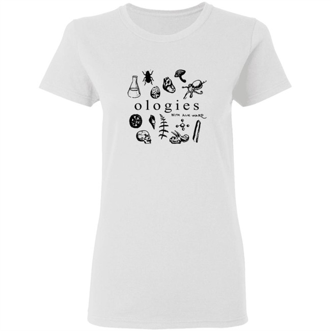 Ologies Merch Ologies Logo With Alie Ward Shirt Ologies Merch Ologies Logo With Alie Ward Shirt