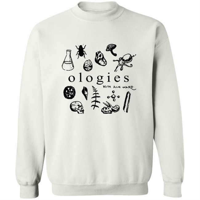 Ologies Merch Ologies Logo With Alie Ward Shirt Ologies Merch Ologies Logo With Alie Ward Shirt
