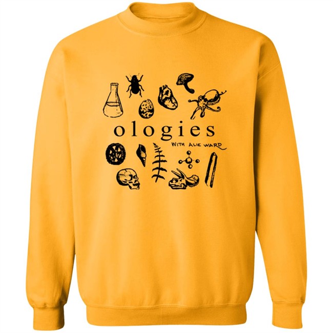 Ologies Merch Ologies Logo With Alie Ward Shirt Ologies Merch Ologies Logo With Alie Ward Shirt