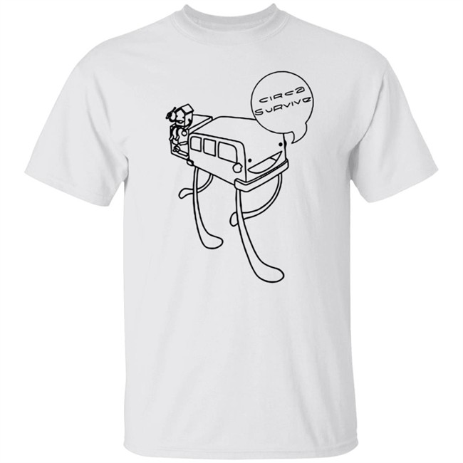 Circa Survive Merch Bus Shirt Circa Survive Merch Bus Shirt