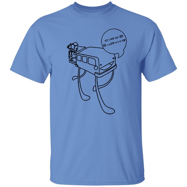 Circa Survive Merch Bus Shirt Circa Survive Merch Bus Shirt