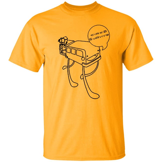 Circa Survive Merch Bus Shirt Circa Survive Merch Bus Shirt