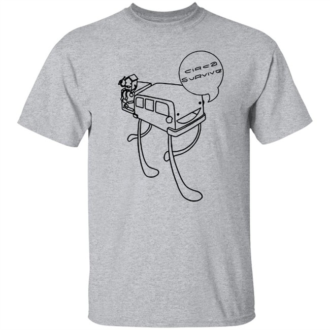 Circa Survive Merch Bus Shirt Circa Survive Merch Bus Shirt