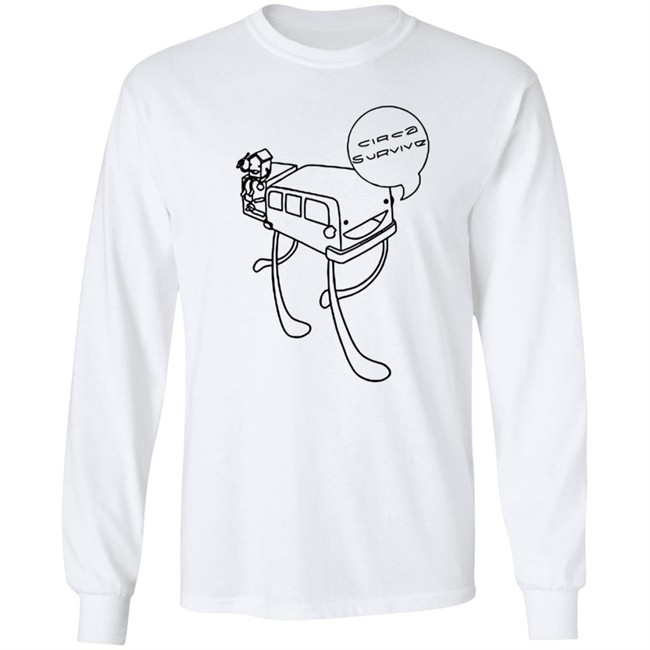 Circa Survive Merch Bus Shirt Circa Survive Merch Bus Shirt