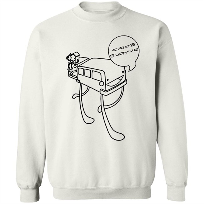 Circa Survive Merch Bus Shirt Circa Survive Merch Bus Shirt