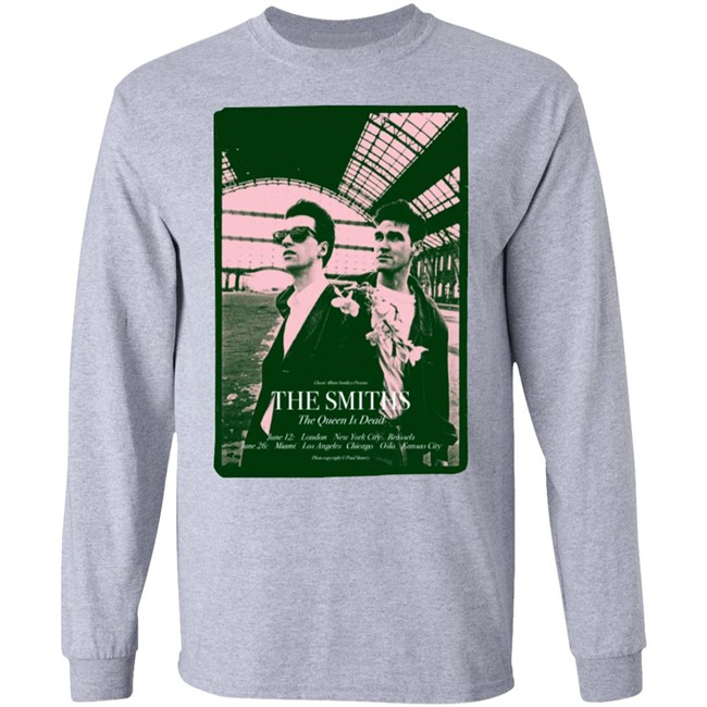 The Smiths T Shirt The Queen is Dead us tour ’86 Complete Chord Songbook T-Shirt white shirt The Smiths T Shirt The Queen is Dead us tour ’86 Complete Chord Songbook T-Shirt white shirt