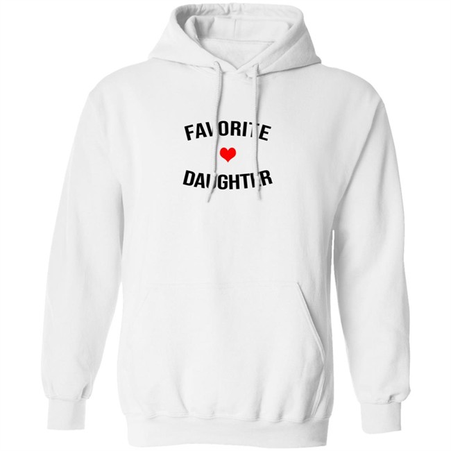 Favorite Daughter White Hooded Sweatshirt Favorite Daughter White Hooded Sweatshirt