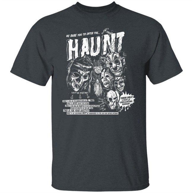 We Dare You To Enter The Hount Halloween T Shirt We Dare You To Enter The Hount Halloween T Shirt