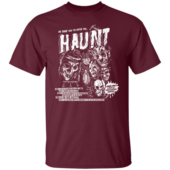 We Dare You To Enter The Hount Halloween T Shirt We Dare You To Enter The Hount Halloween T Shirt