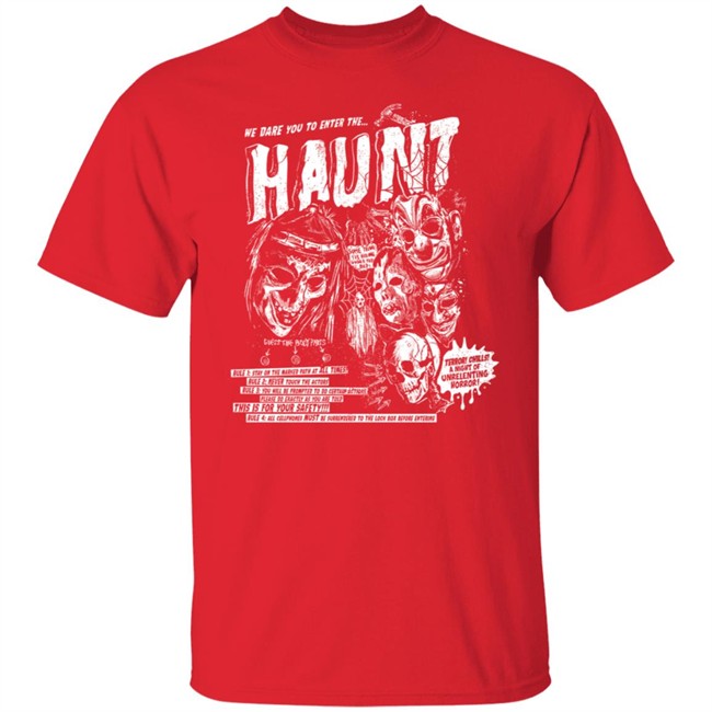 We Dare You To Enter The Hount Halloween T Shirt We Dare You To Enter The Hount Halloween T Shirt