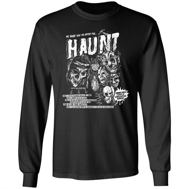 We Dare You To Enter The Hount Halloween T Shirt We Dare You To Enter The Hount Halloween T Shirt