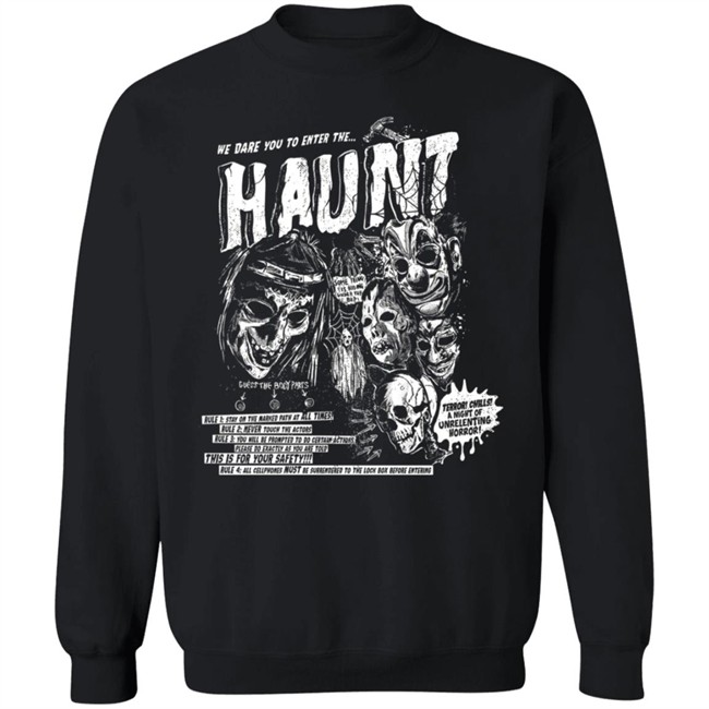 We Dare You To Enter The Hount Halloween T Shirt We Dare You To Enter The Hount Halloween T Shirt